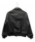 TTT MSW (ティー) レザージャケット ブラック サイズ:SIZE M：140000円
