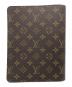 LOUIS VUITTON (ルイ ヴィトン) 手帳カバー ブラウン：40000円