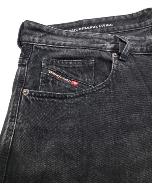 DIESEL（ディーゼル）DIESEL (ディーゼル) D-RISEワイドデニムパンツ ブラック サイズ:SIZE W36の古着・服飾アイテム