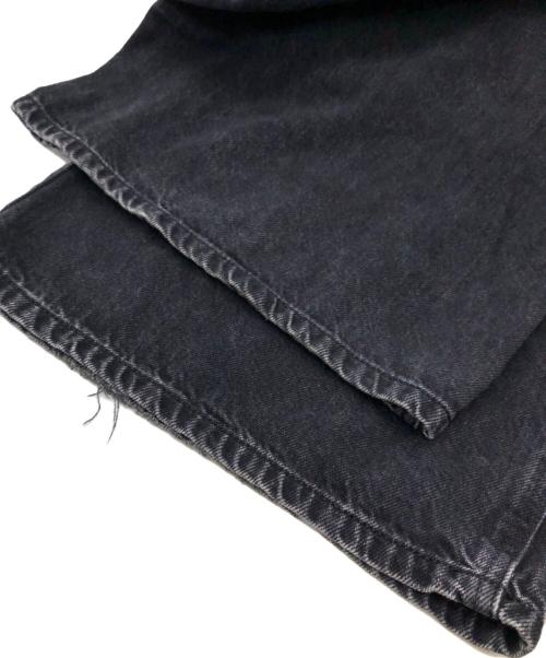 DIESEL（ディーゼル）DIESEL (ディーゼル) D-RISEワイドデニムパンツ ブラック サイズ:SIZE W36の古着・服飾アイテム