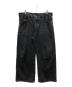 DIESEL（ディーゼル）の古着「D-RISEワイドデニムパンツ」｜ブラック