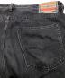 中古・古着 DIESEL (ディーゼル) D-RISEワイドデニムパンツ ブラック サイズ:SIZE W36：20000円