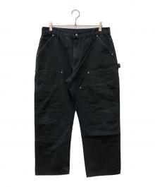 CarHartt（カーハート）の古着「ダブルニーペインターパンツ」｜ブラック
