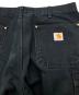 中古・古着 CarHartt (カーハート) ダブルニーペインターパンツ ブラック サイズ:SIZE W36 L30：35000円