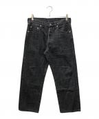 OVYオヴィー）の古着「Japan Black Washed Denim Pants」｜ブラック