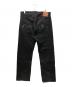 EVISU (エヴィス) バックポケットカモメプリントデニムパンツ ブラック サイズ:SIZE W36：16000円