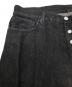 中古・古着 EVISU (エヴィス) バックポケットカモメプリントデニムパンツ ブラック サイズ:SIZE W36：16000円
