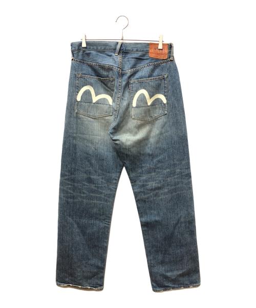 EVISU（エヴィス）EVISU (エヴィス) NO.3バックポケットカモメデニムパンツ ブルー サイズ:SIZE W36の古着・服飾アイテム