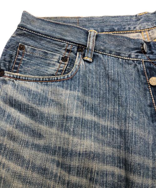 EVISU（エヴィス）EVISU (エヴィス) NO.3バックポケットカモメデニムパンツ ブルー サイズ:SIZE W36の古着・服飾アイテム