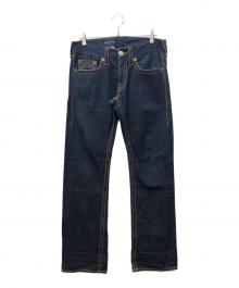TRUE RELIGION（トゥルー レリジョン）の古着「フレアデニムパンツ」｜ブルー
