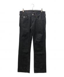TRUE RELIGION（トゥルー レリジョン）の古着「RICKY デニムパンツ」｜ブラック