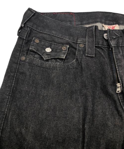 TRUE RELIGION（トゥルー レリジョン）TRUE RELIGION (トゥルー レリジョン) RICKY デニムパンツ ブラック サイズ:SIZE 31の古着・服飾アイテム