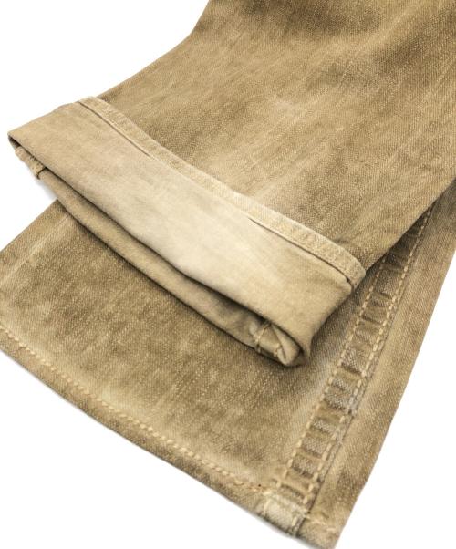 TRUE RELIGION（トゥルー レリジョン）TRUE RELIGION (トゥルー レリジョン) RICKY BIG T デニムパンツ ベージュ サイズ:SIZE 31の古着・服飾アイテム