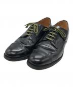 SANDERSサンダース）の古着「MILITARY DERBY SHOE」｜ブラック