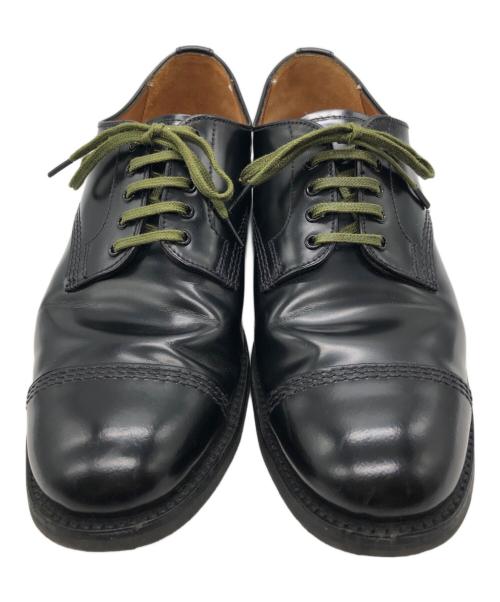 SANDERS（サンダース）SANDERS (サンダース) MILITARY DERBY SHOE ブラック サイズ:SIZE 6 1/2の古着・服飾アイテム