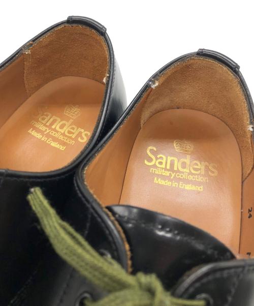 SANDERS（サンダース）SANDERS (サンダース) MILITARY DERBY SHOE ブラック サイズ:SIZE 6 1/2の古着・服飾アイテム