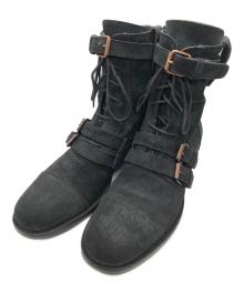 DOLCE & GABBANA（ドルチェ＆ガッバーナ）の古着「コンバットブーツ」｜ブラック