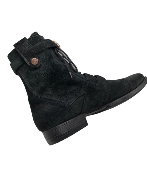 DOLCE & GABBANA（ドルチェ＆ガッバーナ）DOLCE & GABBANA (ドルチェ＆ガッバーナ) コンバットブーツ ブラック サイズ:SIZE 7の古着・服飾アイテム