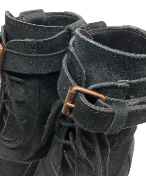 DOLCE & GABBANA（ドルチェ＆ガッバーナ）DOLCE & GABBANA (ドルチェ＆ガッバーナ) コンバットブーツ ブラック サイズ:SIZE 7の古着・服飾アイテム
