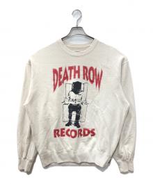 WACKO MARIA（ワコマリア）の古着「DEATH ROW RECORDS / HEAVY WEIGHT CREW NECK SWEAT SHIRT」｜アイボリー