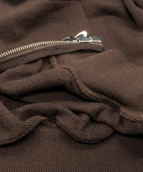 scuffers（スカッファー）scuffers (スカッファー) Gothic Brown Zipper ジップパーカー ブラウン サイズ:SIZE Sの古着・服飾アイテム