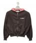 scuffers（スカッファー）の古着「Gothic Brown Zipper ジップパーカー」｜ブラウン