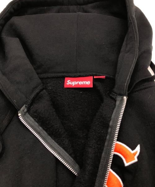 SUPREME（シュプリーム）SUPREME (シュプリーム) Devil S Logo Zip Up Hooded Sweatshirt ブラック サイズ:SIZE Sの古着・服飾アイテム