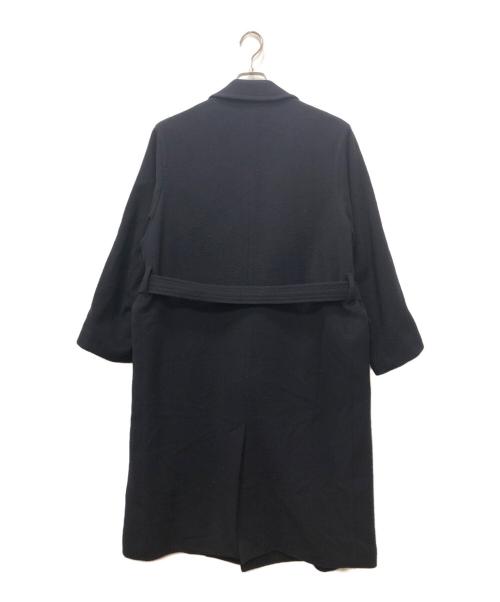 BLURHMS（ブラームス）BLURHMS (ブラームス) トッパーウールコート ネイビーの古着・服飾アイテム