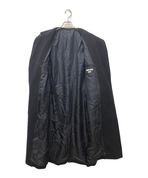 BLURHMS（ブラームス）BLURHMS (ブラームス) トッパーウールコート ネイビーの古着・服飾アイテム