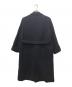 BLURHMS (ブラームス) トッパーウールコート ネイビー：15000円