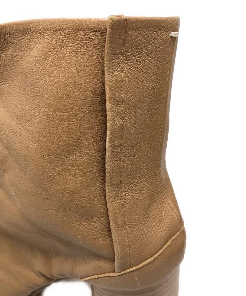 Maison Margiela（メゾンマルジェラ）Maison Margiela (メゾンマルジェラ) 7cmヒール 足袋ブーツ ベージュ サイズ:36の古着・服飾アイテム