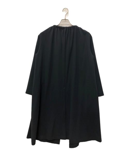 EMPORIO ARMANI（エンポリオ アルマーニ）EMPORIO ARMANI (エンポリオ アルマーニ) スリットロングワンピース ネイビー サイズ:SIZE 1の古着・服飾アイテム
