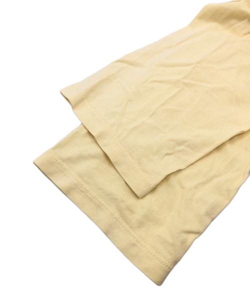 MAATEE&SONS（マーティーアンドサンズ）MAATEE&SONS (マーティーアンドサンズ) CAP SHOULDER L/S TEE イエロー サイズ:SIZE 2の古着・服飾アイテム
