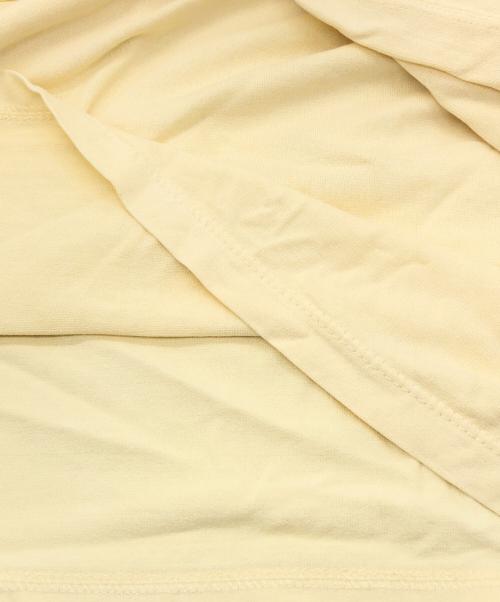 MAATEE&SONS（マーティーアンドサンズ）MAATEE&SONS (マーティーアンドサンズ) CAP SHOULDER L/S TEE イエロー サイズ:SIZE 2の古着・服飾アイテム