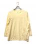 MAATEE&SONS（マーティーアンドサンズ）の古着「CAP SHOULDER L/S TEE」｜イエロー
