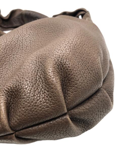 TOD'S（トッズ）TOD'S (トッズ) レザーワンショルダーバッグ ブラウンの古着・服飾アイテム