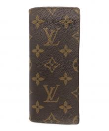 LOUIS VUITTON（ルイ ヴィトン）の古着「エテュイ・リネット・サーンプル 眼鏡ケース」｜ブラウン