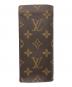 LOUIS VUITTON (ルイ ヴィトン) エテュイ・リネット・サーンプル 眼鏡ケース ブラウン：13000円