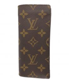 LOUIS VUITTON（ルイ ヴィトン）の古着「エテュイ・リネット・サーンプル 眼鏡ケース」｜ブラウン