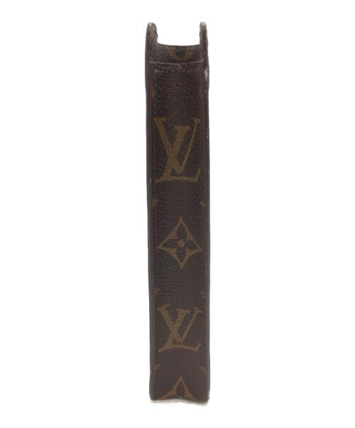 LOUIS VUITTON（ルイ ヴィトン）LOUIS VUITTON (ルイ ヴィトン) エテュイ・リネット・サーンプル 眼鏡ケース ブラウンの古着・服飾アイテム