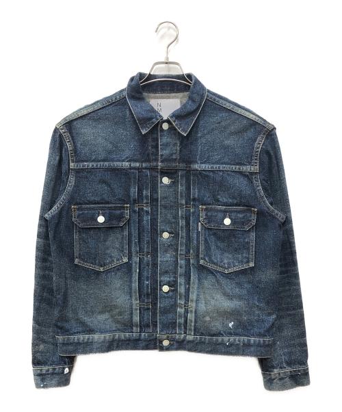 New Manual（ニュー・マニュアル）New Manual (ニュー・マニュアル) 006 LV 2ND T-BACK JACKET インディゴ サイズ:SIZE Lの古着・服飾アイテム