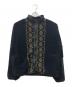 stussy（ステューシー）の古着「Lima Jacquard Sherpa Jacket」｜ネイビー×カーキ