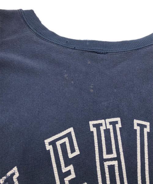 Champion（チャンピオン）Champion (チャンピオン) 90’S 両面プリントリバースウィーブスウェット ネイビー サイズ:SIZE 不明の古着・服飾アイテム