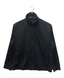 Porter Classic（ポータークラシック）の古着「スーパーナイロンストレッチ トラックジャケット」｜ブラック