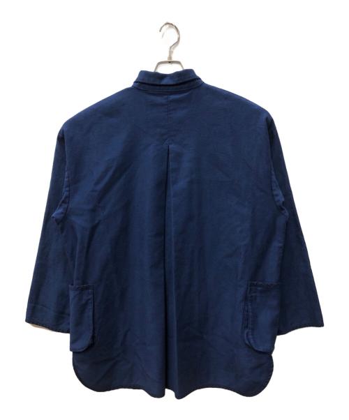 Porter Classic（ポータークラシック）Porter Classic (ポータークラシック) MOLESKIN SHIRT JACKET/モールスキンシャツジャケット ブルー サイズ:SIZE 2の古着・服飾アイテム
