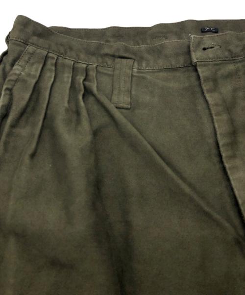 Porter Classic（ポータークラシック）Porter Classic (ポータークラシック) MOLESKIN BEBOP PANTS グリーン サイズ:SIZE Mの古着・服飾アイテム