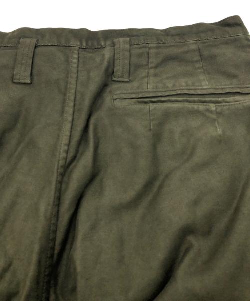 Porter Classic（ポータークラシック）Porter Classic (ポータークラシック) MOLESKIN BEBOP PANTS グリーン サイズ:SIZE Mの古着・服飾アイテム