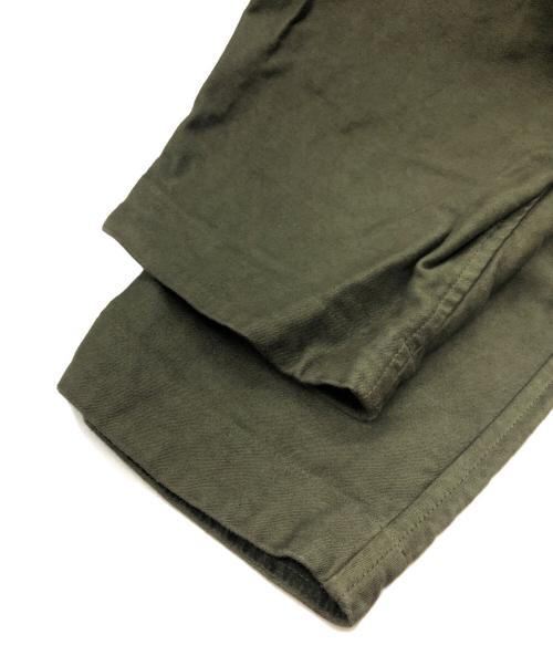 Porter Classic（ポータークラシック）Porter Classic (ポータークラシック) MOLESKIN BEBOP PANTS グリーン サイズ:SIZE Mの古着・服飾アイテム