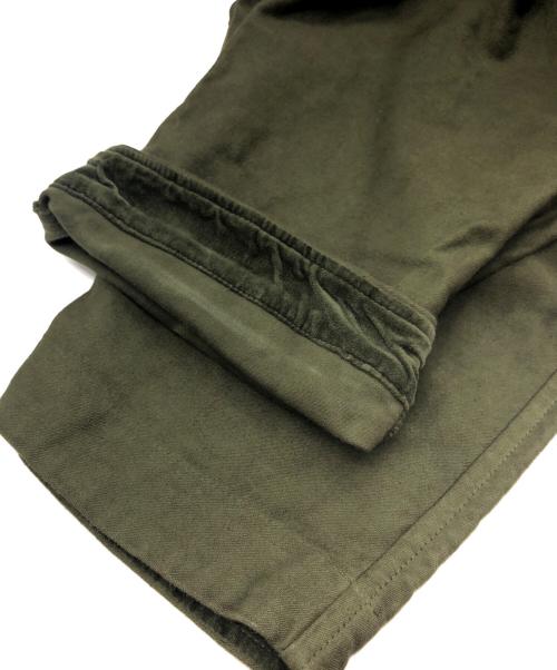 Porter Classic（ポータークラシック）Porter Classic (ポータークラシック) MOLESKIN BEBOP PANTS グリーン サイズ:SIZE Mの古着・服飾アイテム