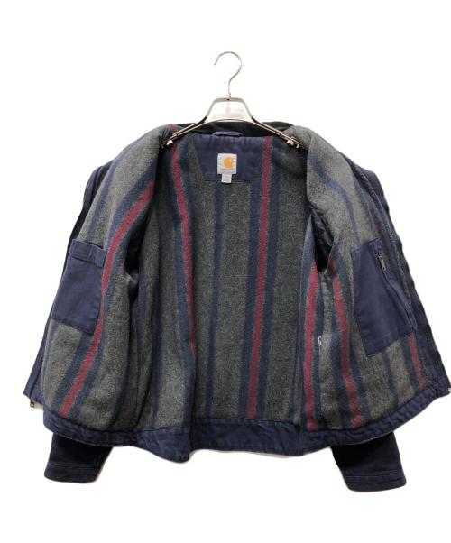 CarHartt（カーハート）CarHartt (カーハート) ブランケットライナーデトロイトジャケット ネイビー サイズ:SIZE Lの古着・服飾アイテム